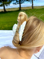 Bloom Floral Claw Clip
