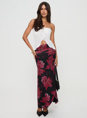 Coleson Strapless Top White