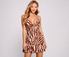 Feelin' Wild Sleeveless Slip Dress