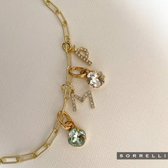 August Birthstone Mint Charm - CEU1BGMIN