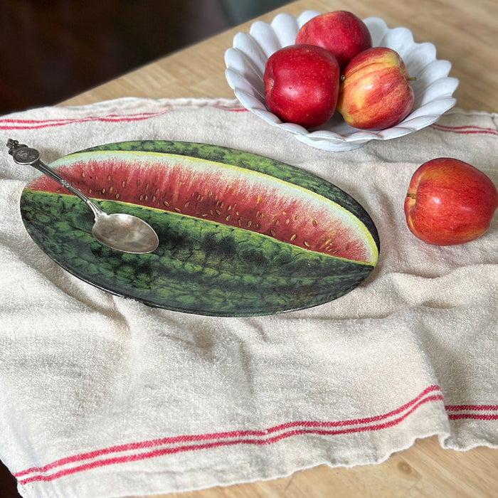 Astier de Villatte x John Derian Watermelon Platter