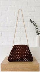 Bolso Clutch Topos +1 color