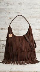 Bolso de Hombro con Flecos Maria Grazia Severi +2 colores
