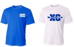 Brown XC short sleeve dry fit (2022 logo)