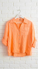 Camisa basic de lino Aurora +11 colores