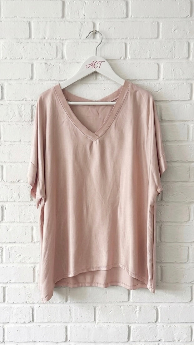 Camiseta Carla cuello pico