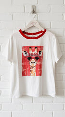 Camiseta jirafa chic +3 colores