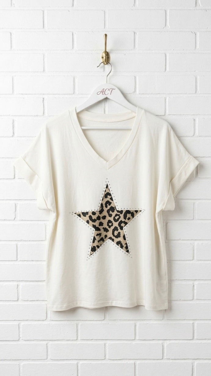 Camiseta Star plus size +1 color