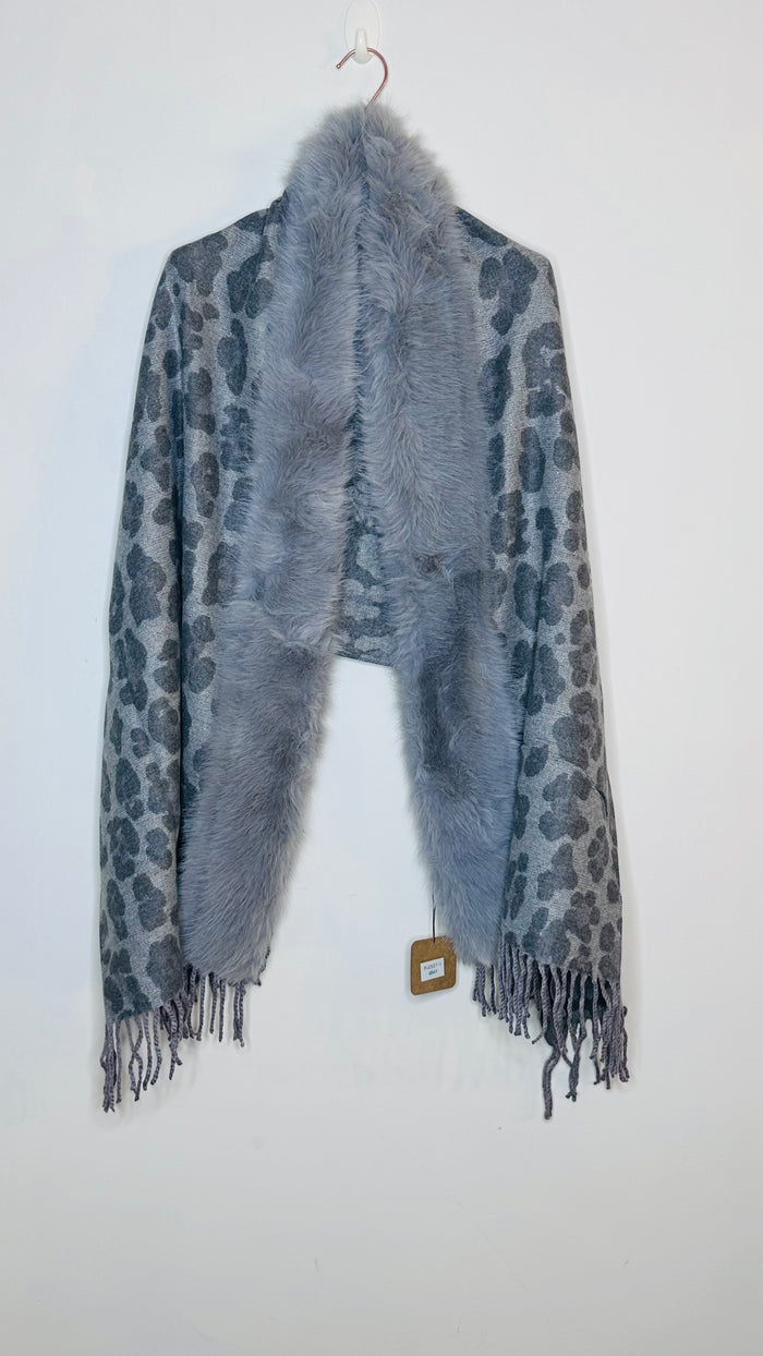 Chal animal print +3 colores