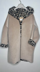 Chaqueta combi print +1 color