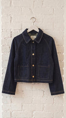 Chaqueta Vaquera Desmontable con Capa