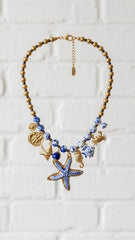 Collar porcelana marinero