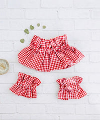 Conjunto de cuello y puños+1color