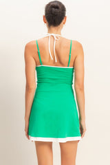 Essential Spaghetti Strap Knit Mini Dress