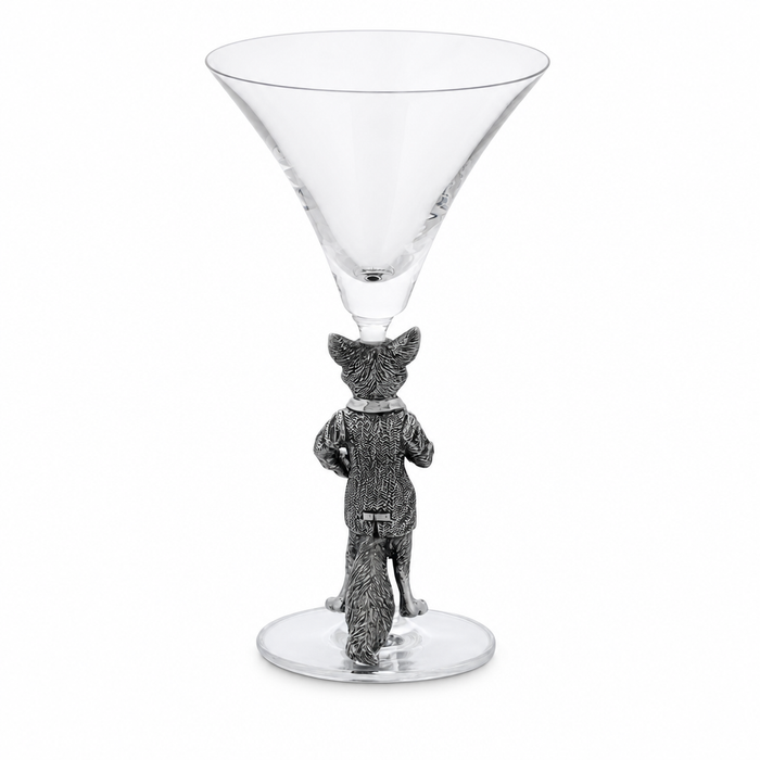 Hunting Dressed Fox Cocktail / Martini Glass 8