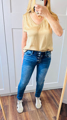 Jeans botones