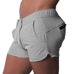 Jurly Gray Short vista frontal de Gigo Underwear