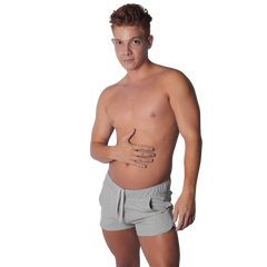 Jurly Gray Short en modelo de Gigo Underwear
