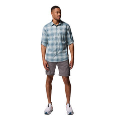 Men's Silver Ridge Utility Lite Plaid Long Sleeve Shirt