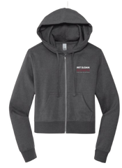 MIT Sloan Women’s CROPPED Full-Zip Hoodie