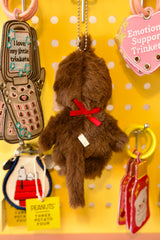 Monchhichi Girl Classic Plush Keychain Japan Exclusive