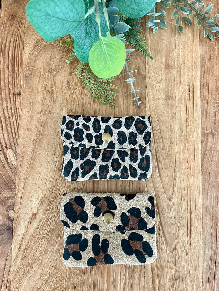 Monedero pequeño animal print