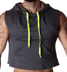 Nafts Gray Hoody T Shirt de Gigo Underwear