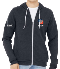 Newton South Wrestling B&C Full Zip (New)