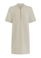 Nori Half Zip Dress-Dresses-Uniquities