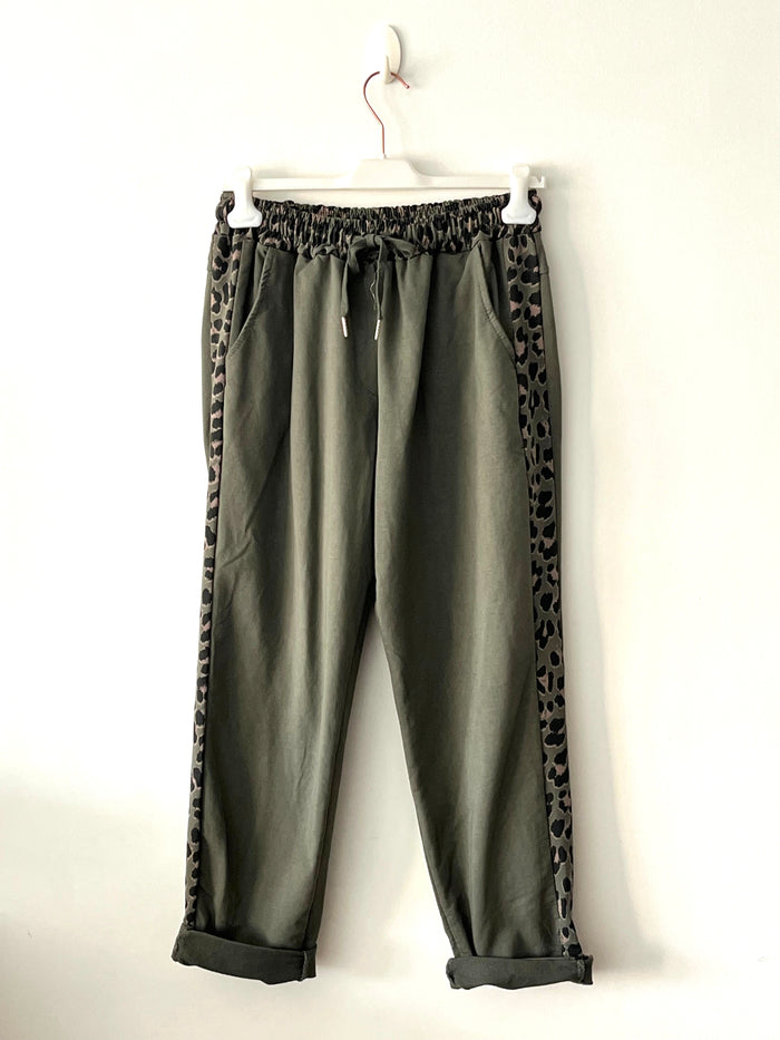 Pantalón con raya print (en 5 colores)