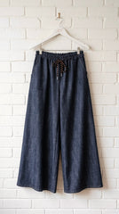 Pantalón Denim Wide-Leg Urban