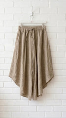 Pantalón lino asimétrico aurora +3 colores