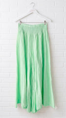 Pantalón palazzo de lino Aurora +6 colores
