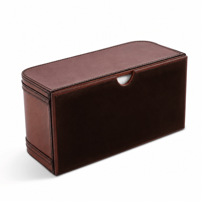 Premium Genuine Leather Bit Tissue Box 8