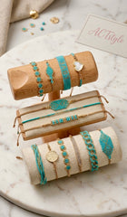 Pulseras mediterránea turquesa +15 modelos