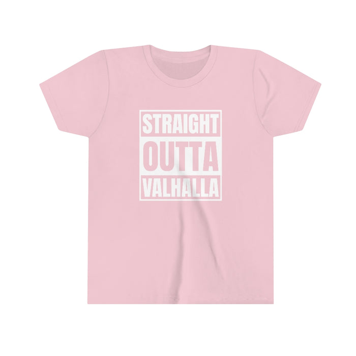 Straight Outta Valhalla Kids T-Shirt Scandinavian Design Studio