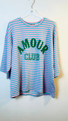 Sudadera rayas amour +4 colores