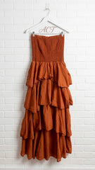 Vestido Maxi escote palabra de honor +8 colores