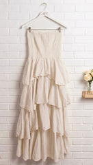 Vestido Maxi escote palabra de honor +8 colores