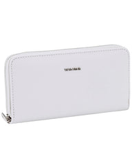 WINGS WILLOW Large Elegant Women's Wallet WHITE BLUE