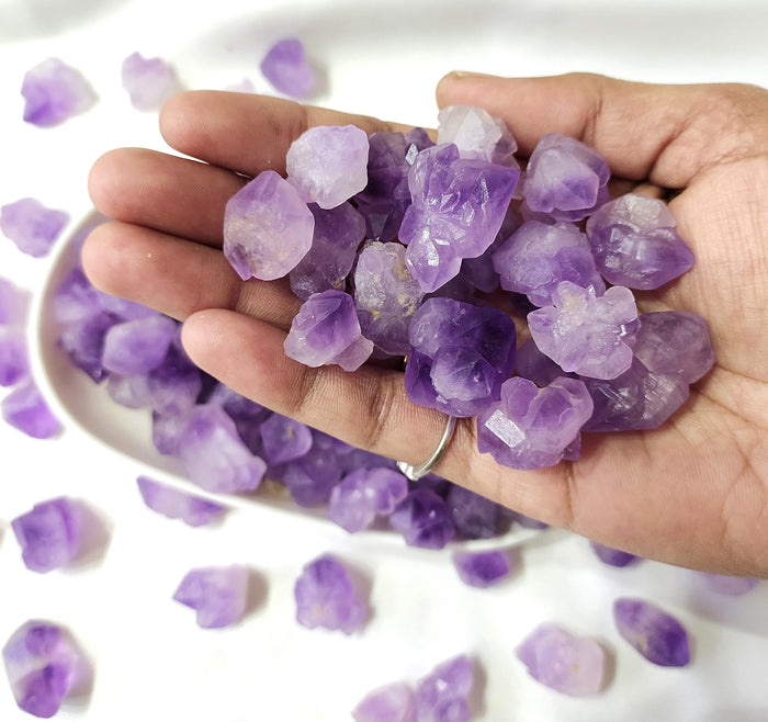 100g Amethyst Natural Points, Healing Crystal Points