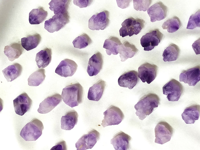 100g Amethyst Natural Points, Healing Crystal Points