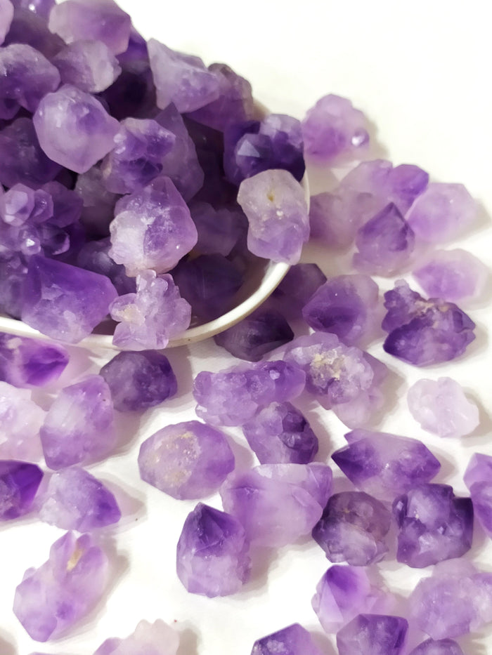100g Amethyst Natural Points, Healing Crystal Points