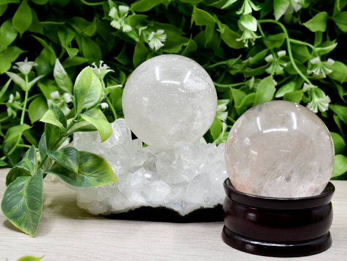 1Pc Crystal Quartz Sphere Crystal Ball Healing Sphere.