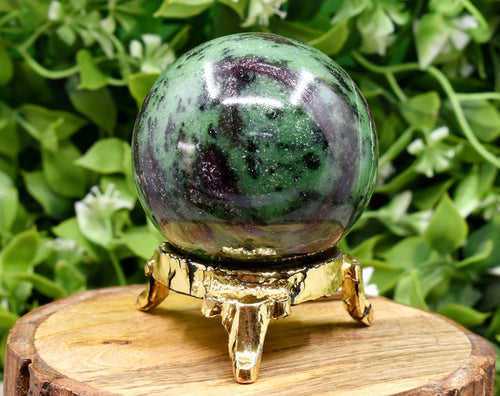 1Pc Ruby Zosite Sphere Crystal Ball Healing Sphere