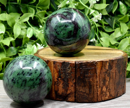 1Pc Ruby Zosite Sphere Crystal Ball Healing Sphere