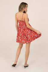 The Vanessa Paisley Babydoll Dress
