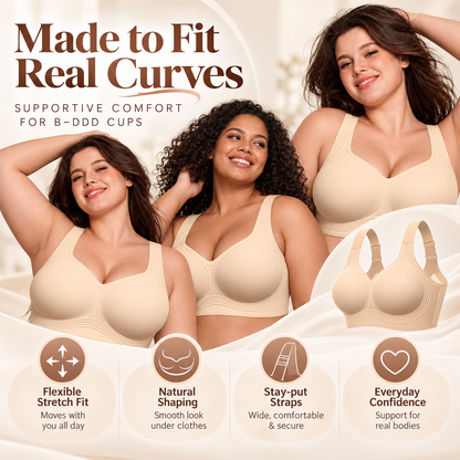 Women Jelly Bras Wirefree Full Coverage