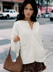 Aldgate Knit Cardigan Ivory