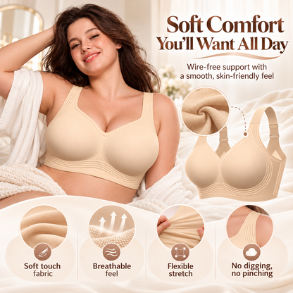 Women Jelly Bras Wirefree Full Coverage